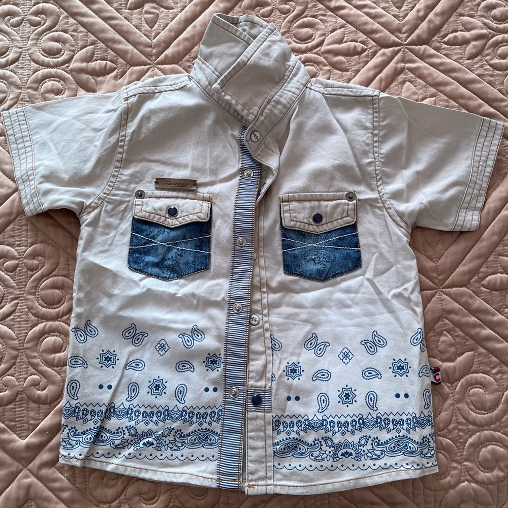 Shirt for boys 2 years, very stylish and comfortable for kids